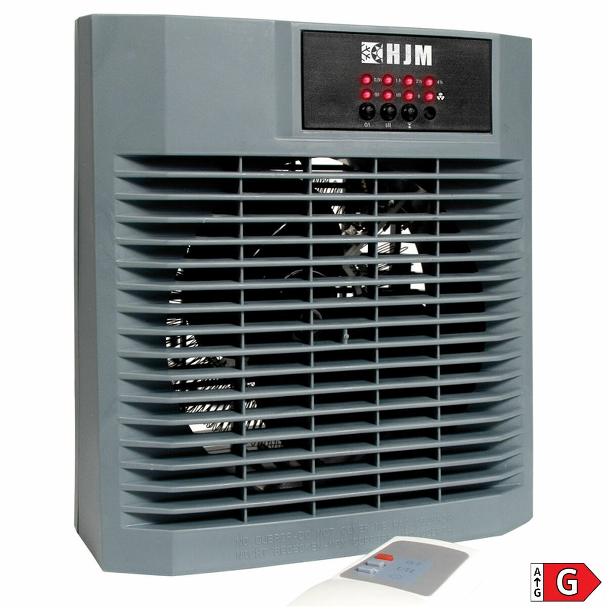 Värmeelement HJM 607-RC Grå 2000 W - 2
