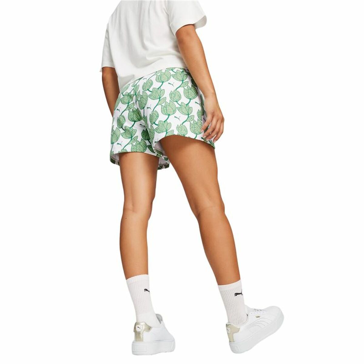 Sportshorts för kvinnor Puma Essentials+ Blossom 5" AOP - 4