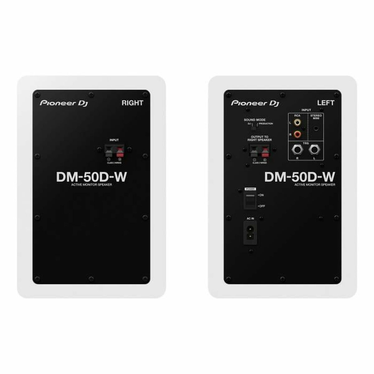Högtalare Pioneer DJ DM-50D-W - 3