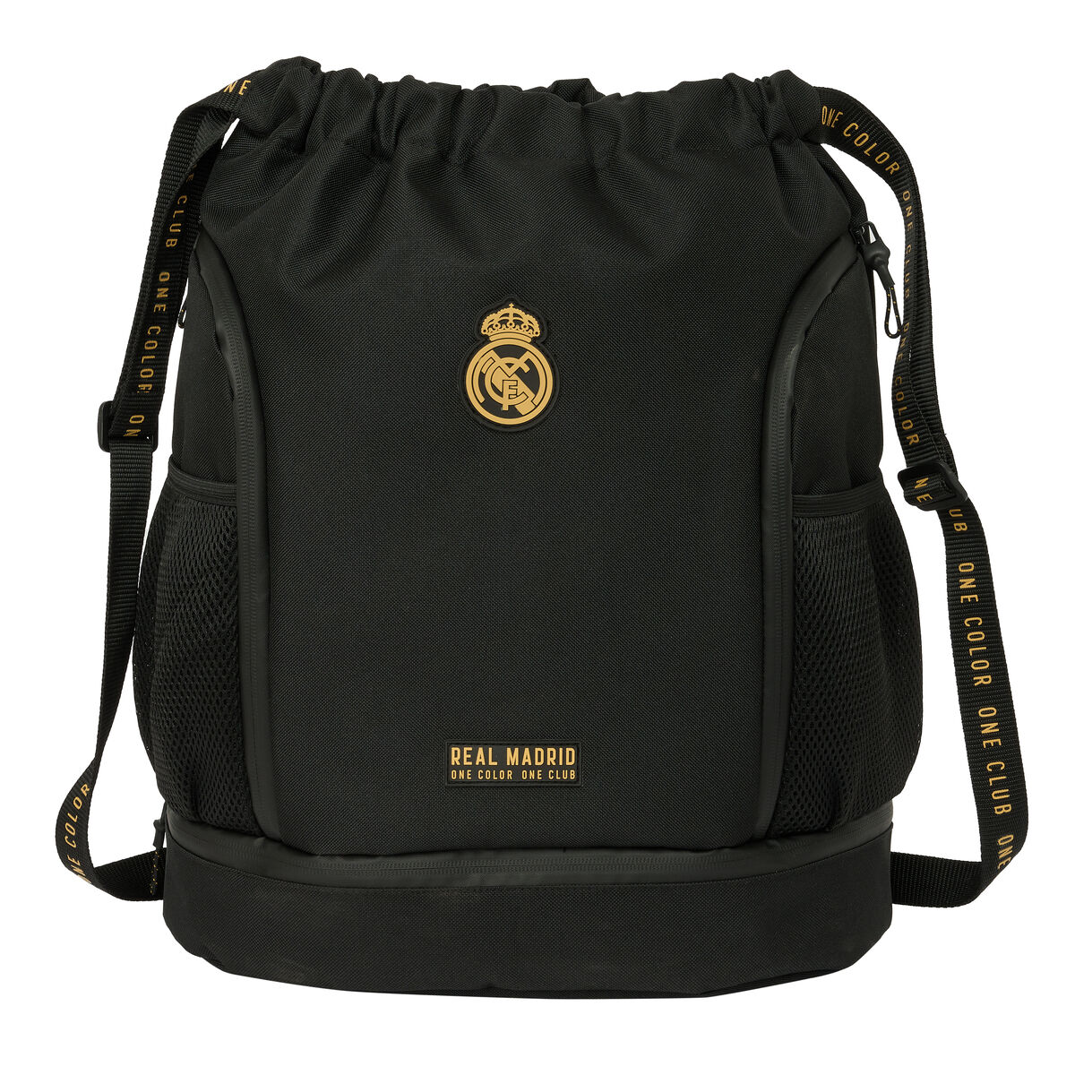 Ryggsäck till barn Real Madrid C.F. Svart 35 x 40 x 1 cm