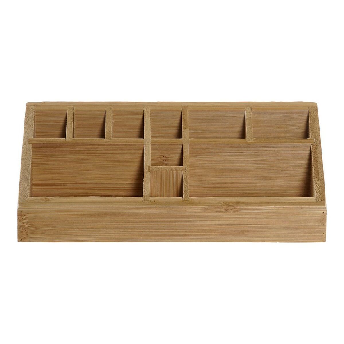 Flerfunktionell förvaring DKD Home Decor Skrivbord Bambu (23 x 9 x 9.5 cm) - 3