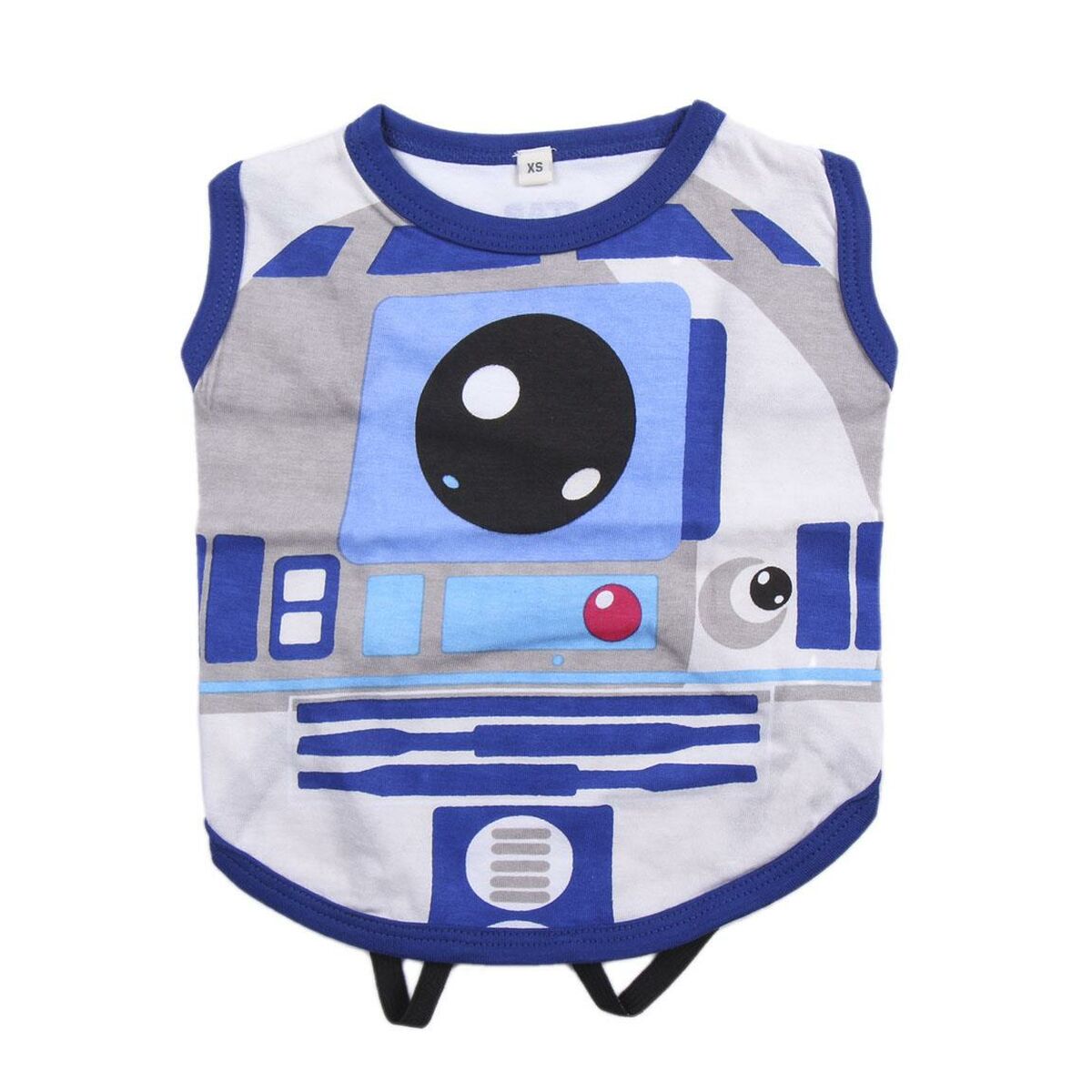 T-shirt för hundar Star Wars R2-D2 Blå 2XS - M - 4