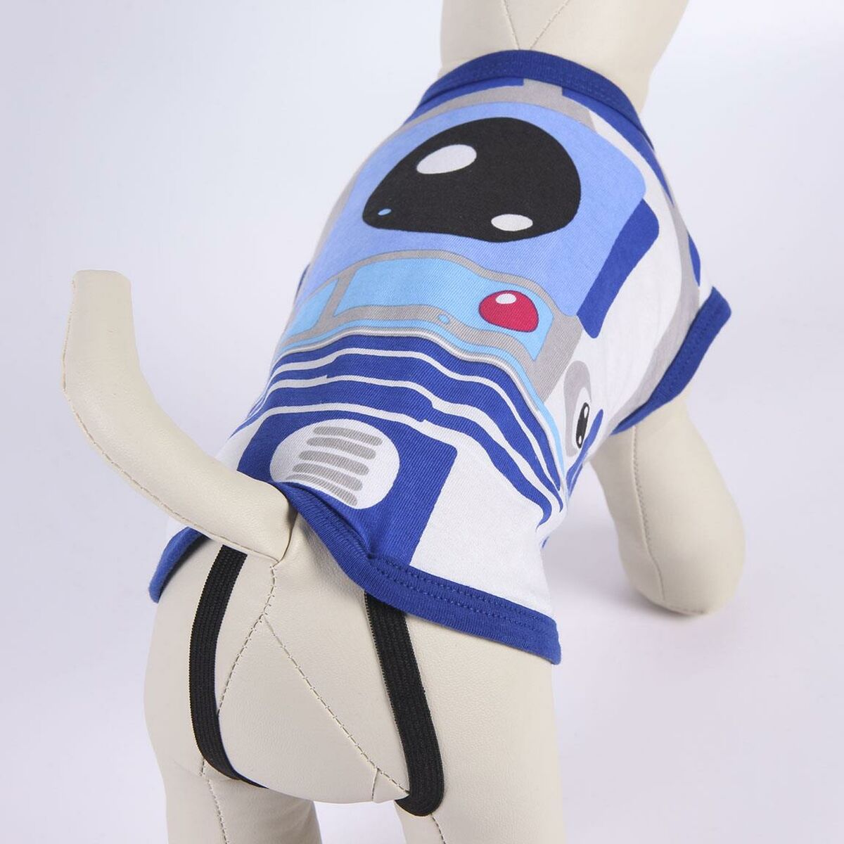 T-shirt för hundar Star Wars R2-D2 Blå 2XS - M - 2