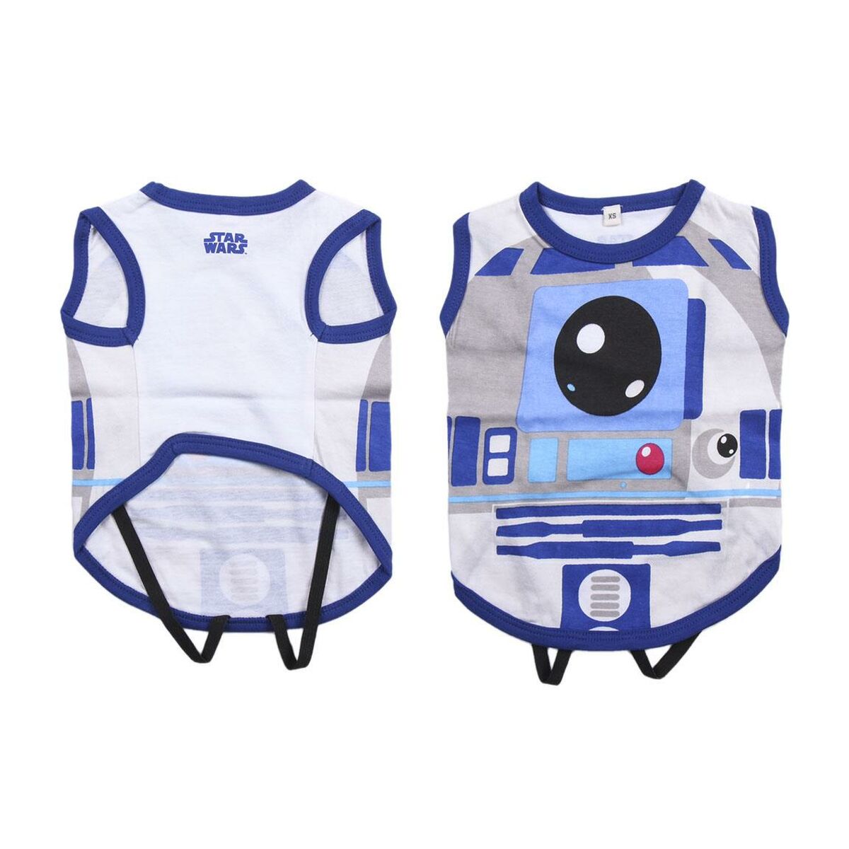 T-shirt för hundar Star Wars R2-D2 Blå 2XS - M