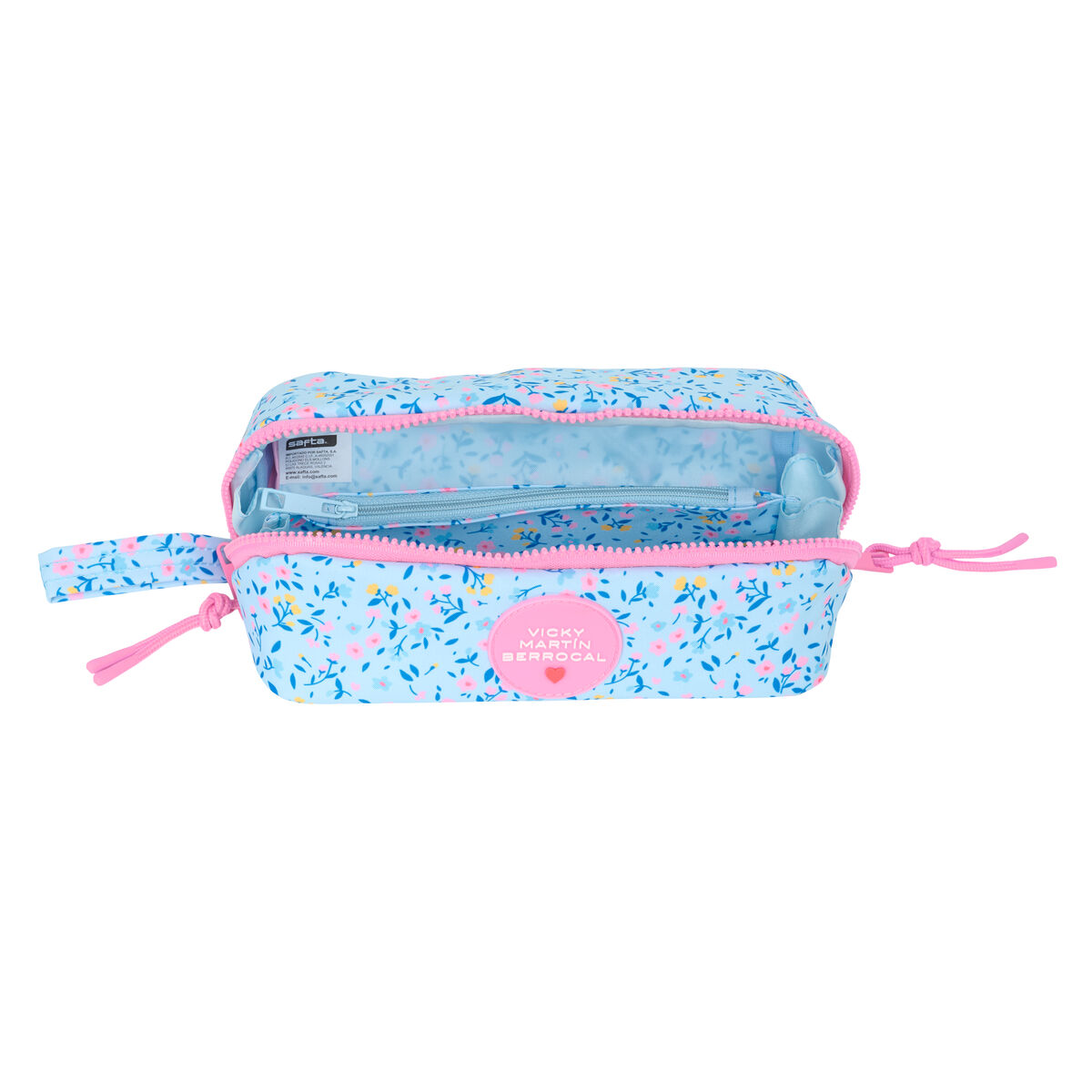 Bag Vicky Martín Berrocal Paraíso Rosa Ljusblå 20 x 8 x 8 cm - 2