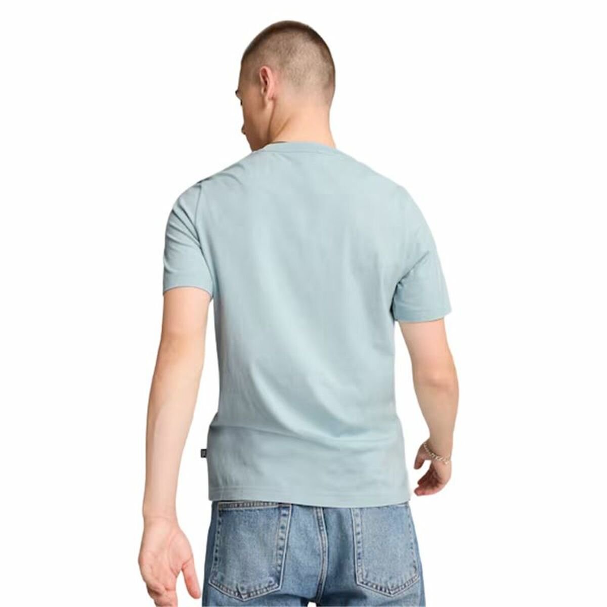 T-shirt med kortärm Herr Puma Essentials+ 2 Col Small Logo - 3