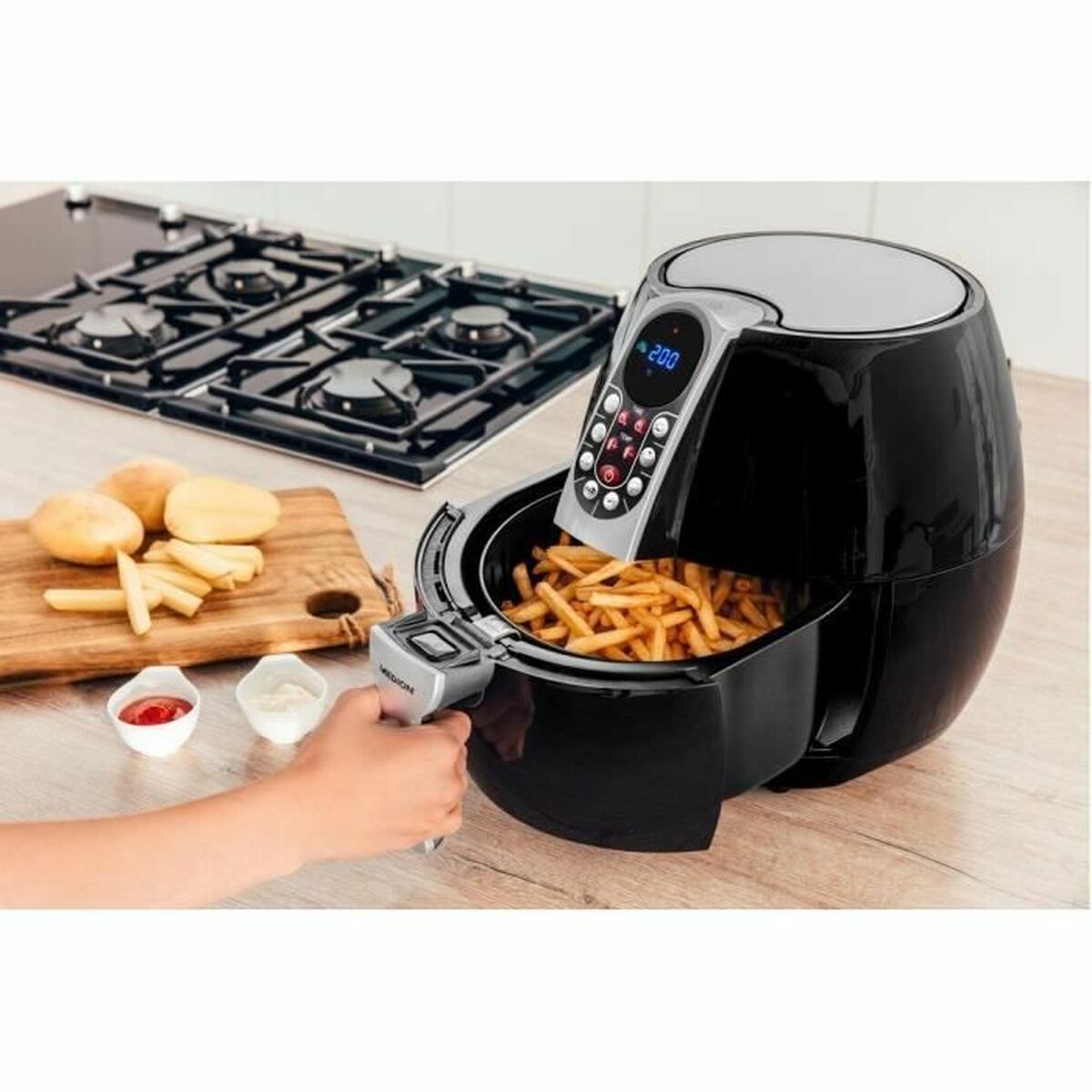 Luftfritös Medion 1500 W 2,8 L - 4