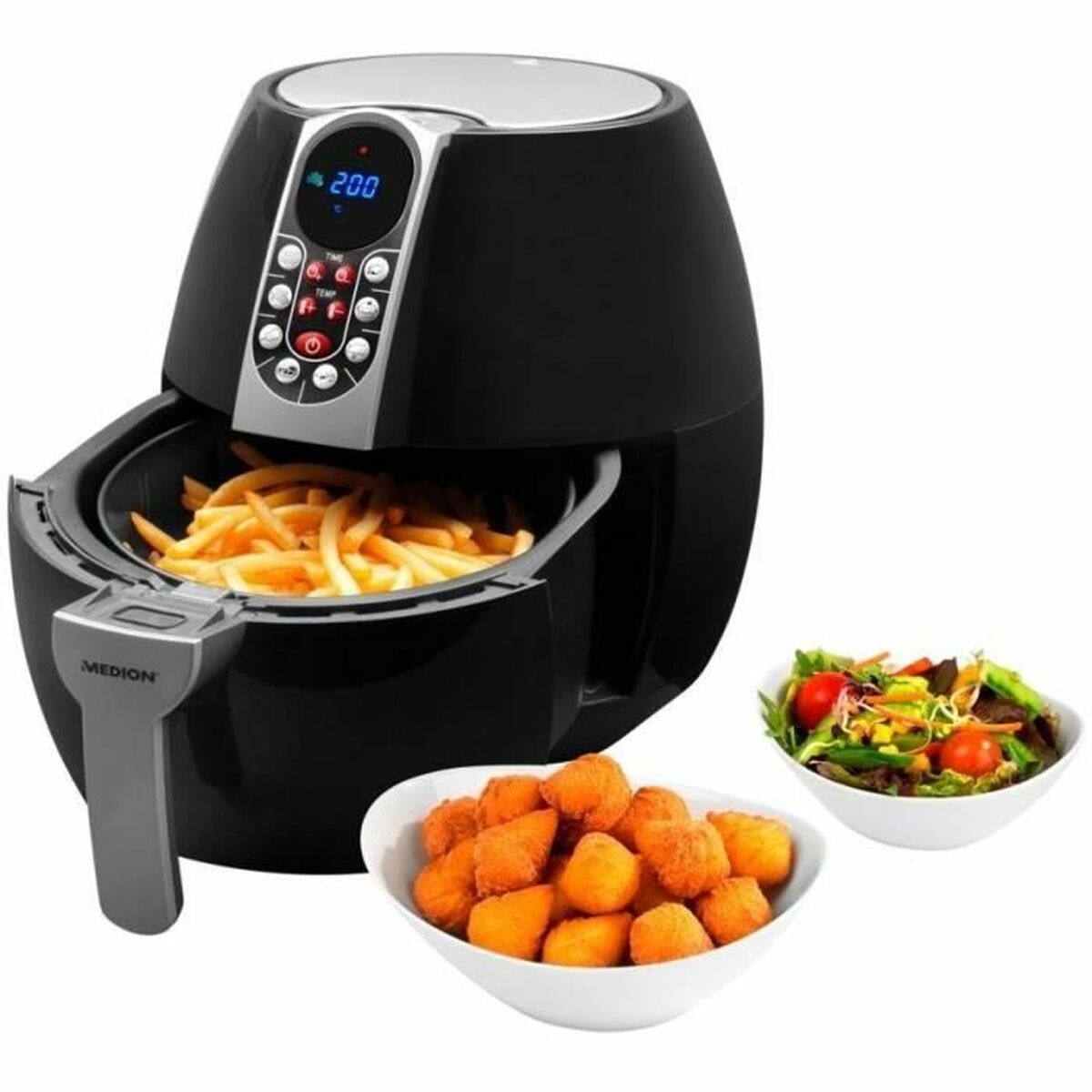 Luftfritös Medion 1500 W 2,8 L - 3