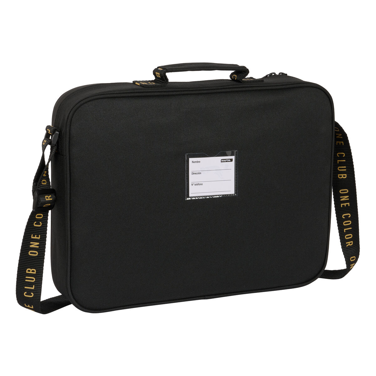 Skolväska Real Madrid C.F. Svart 38 x 28 x 6 cm - 2