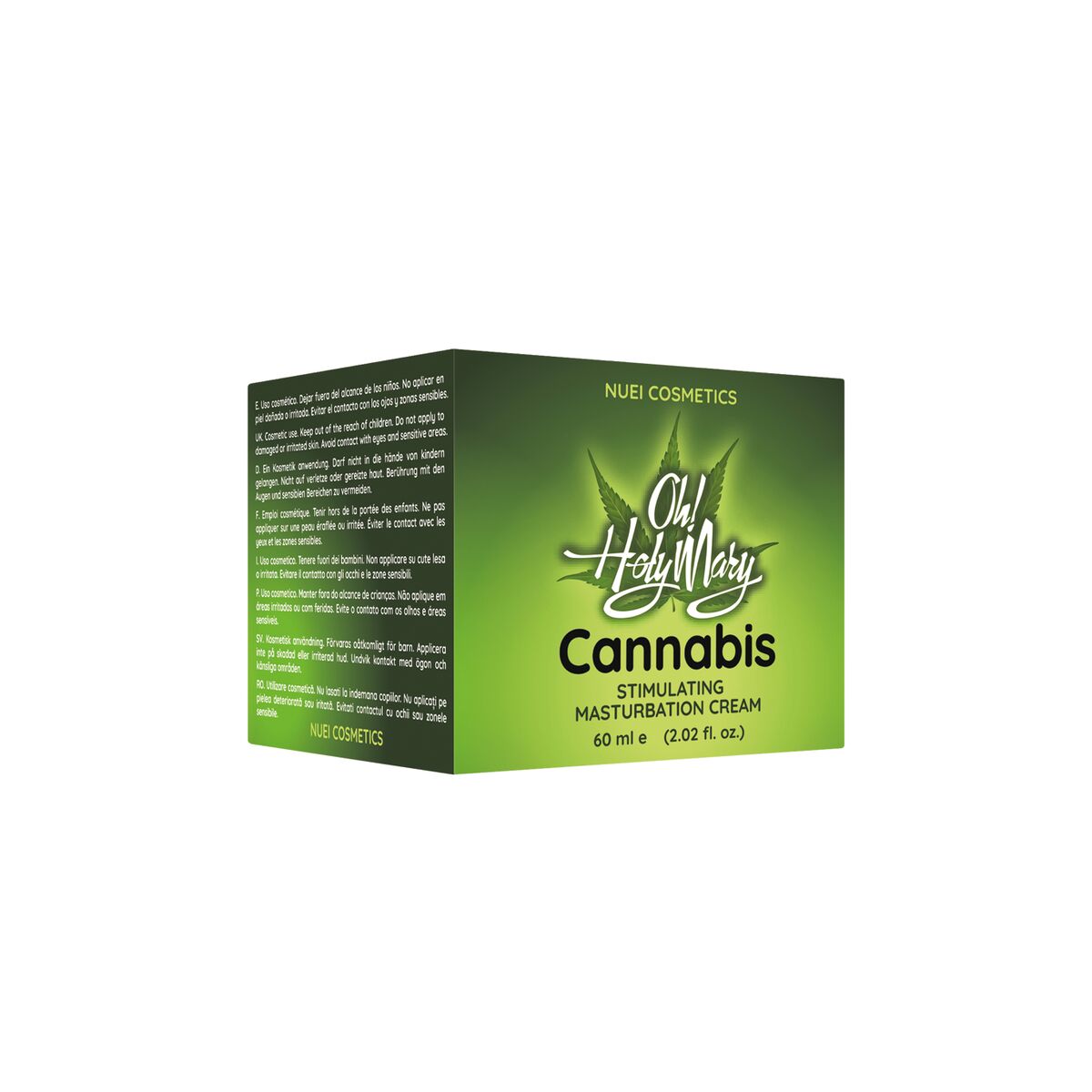 Kroppsolja Nuei Cosmetics of the Night 60 ml Cannabis - 2