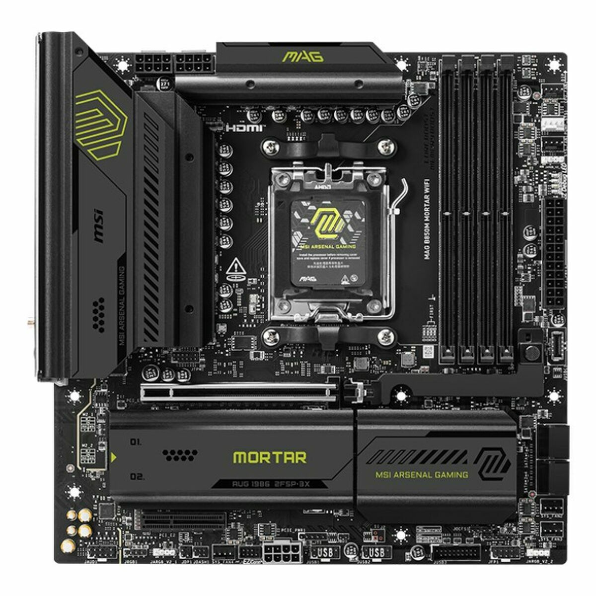 Moderkort MSI MAG B850M MORTAR WIFI AMD AM5 AMD - 2