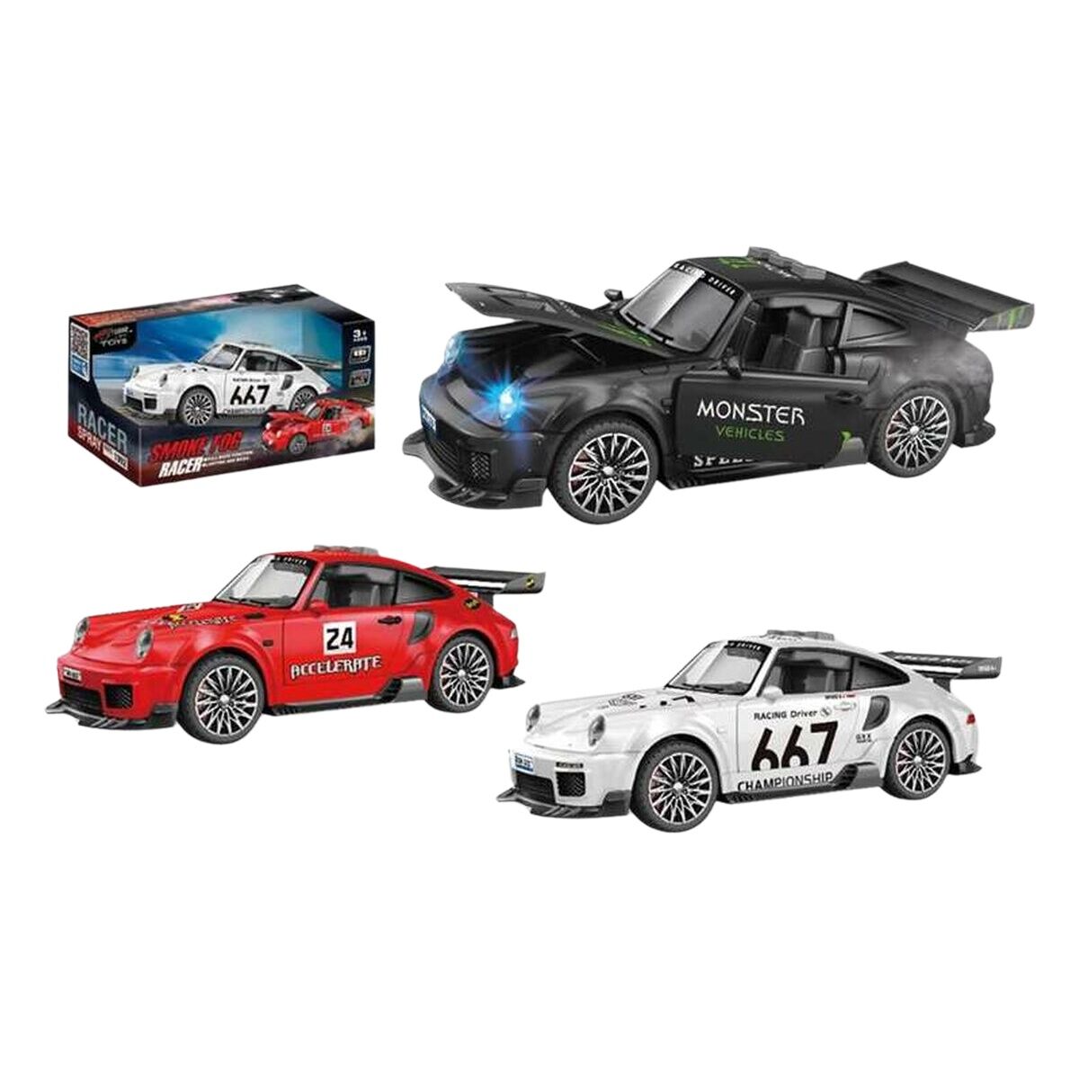 Radiostyrd bil Porsche 16 x 7 x 6 cm