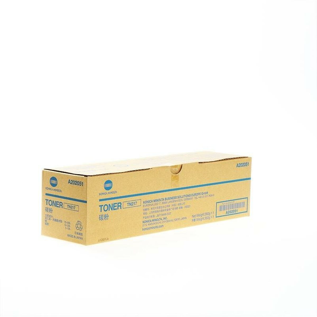 Toner Konica Minolta TN-217 Svart - 2