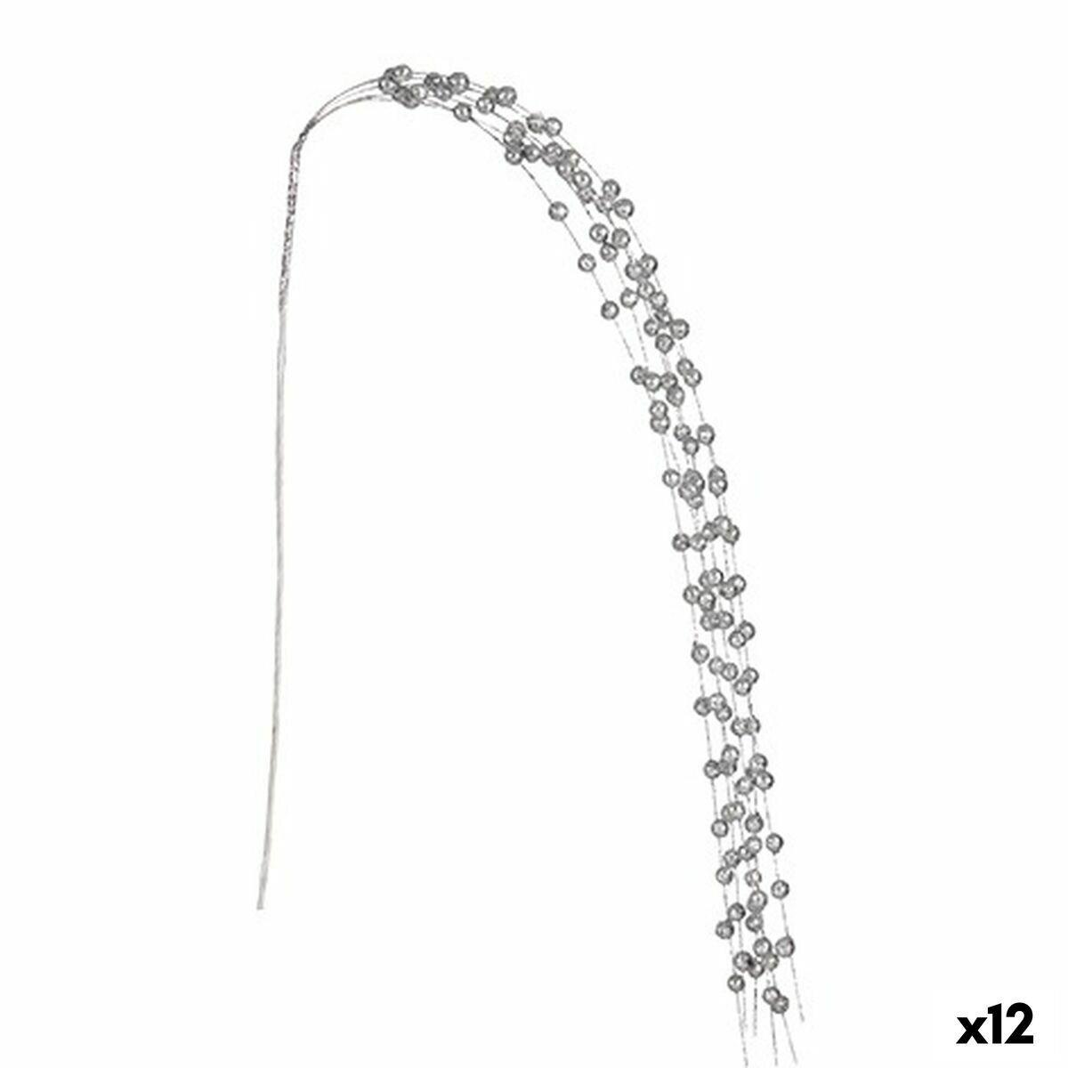 Gren Krist+ Silvrig Bollar 140 cm (12 antal)