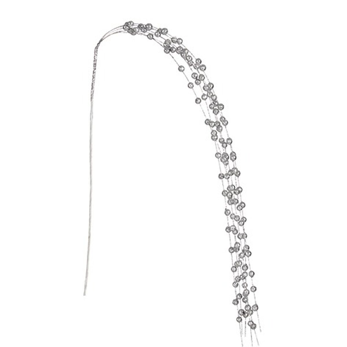 Gren Krist+ Silvrig Bollar 140 cm (12 antal) - 3