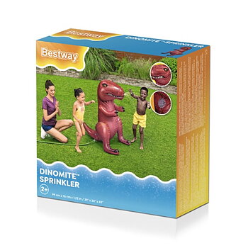 Bestway Uppblåsbart sprinklersystem Dinosaurie 99x76x122 cm +3 År Trädgård 52294
