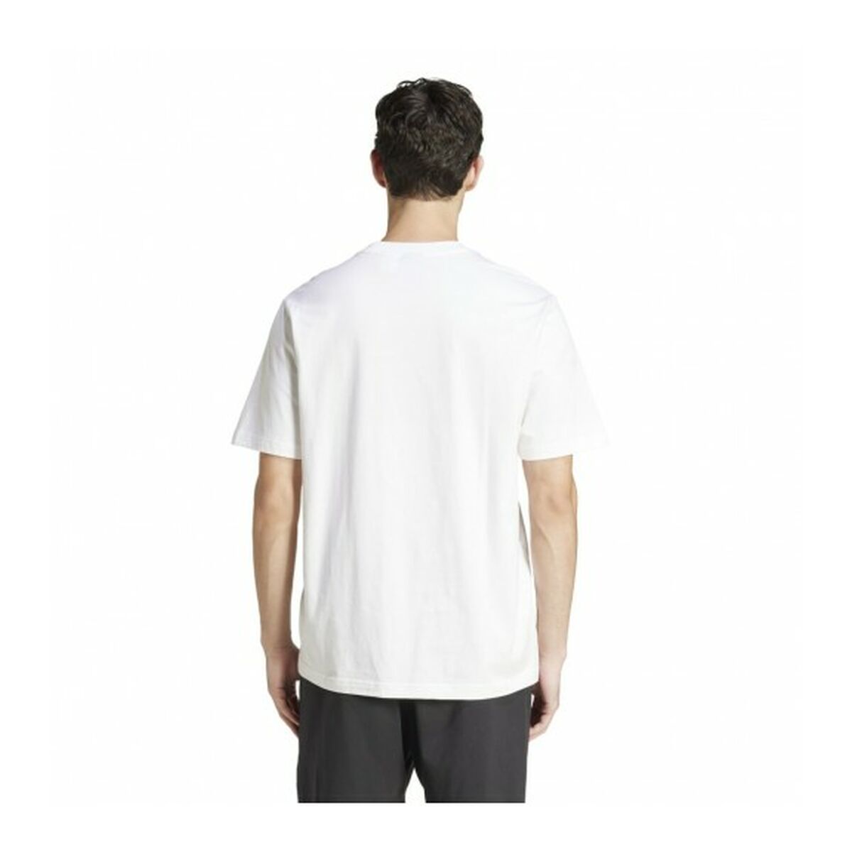 T-shirt med kortärm Herr Adidas M LIN SJ T JE9000 Vit - 3