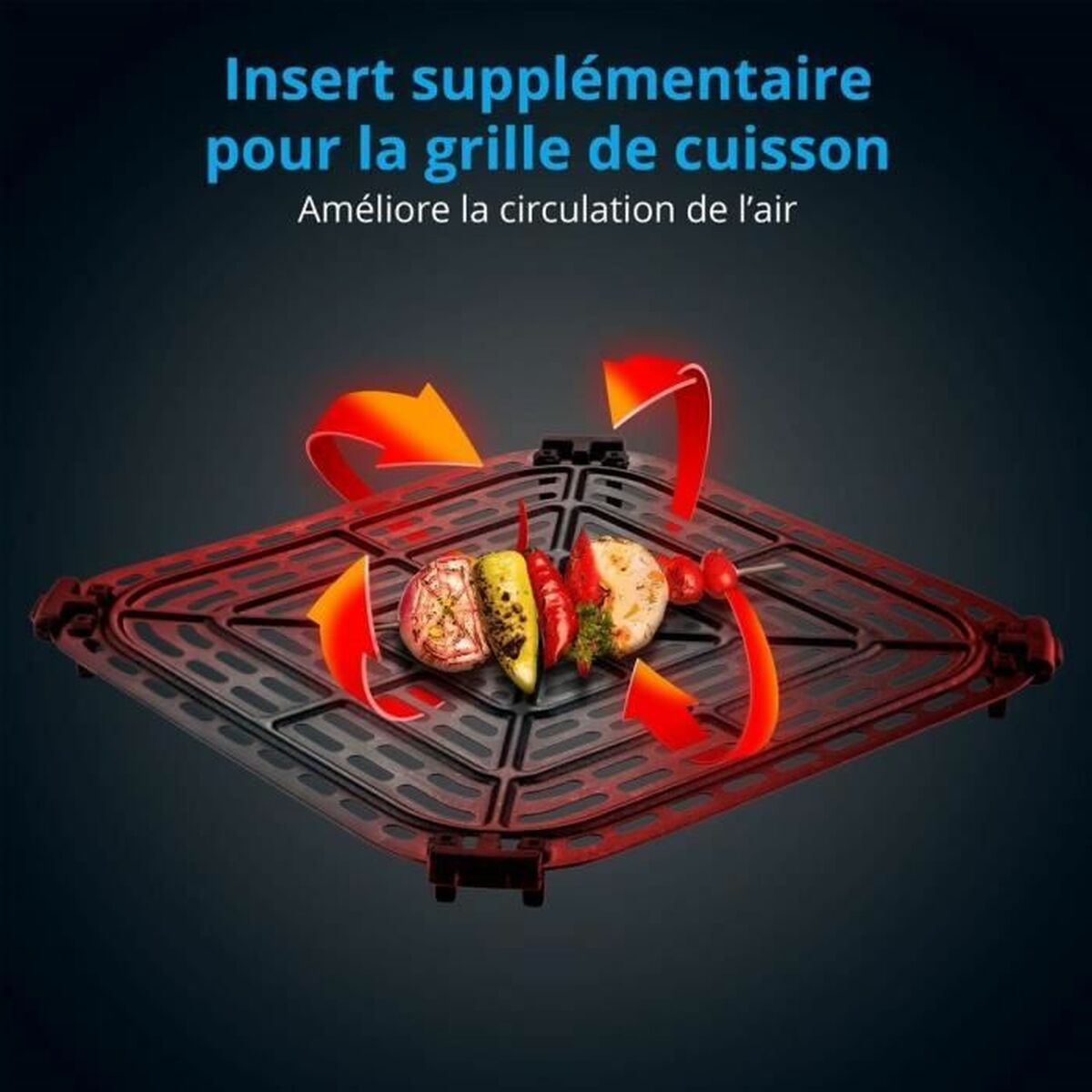 Luftfritös Medion Svart 1500 W 5 L - 5