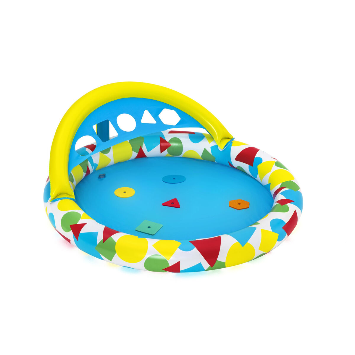 Bestway Uppblåsbar Barnpool Lärande 120x117x46 cm +4 månader Trädgård 52378 - 7