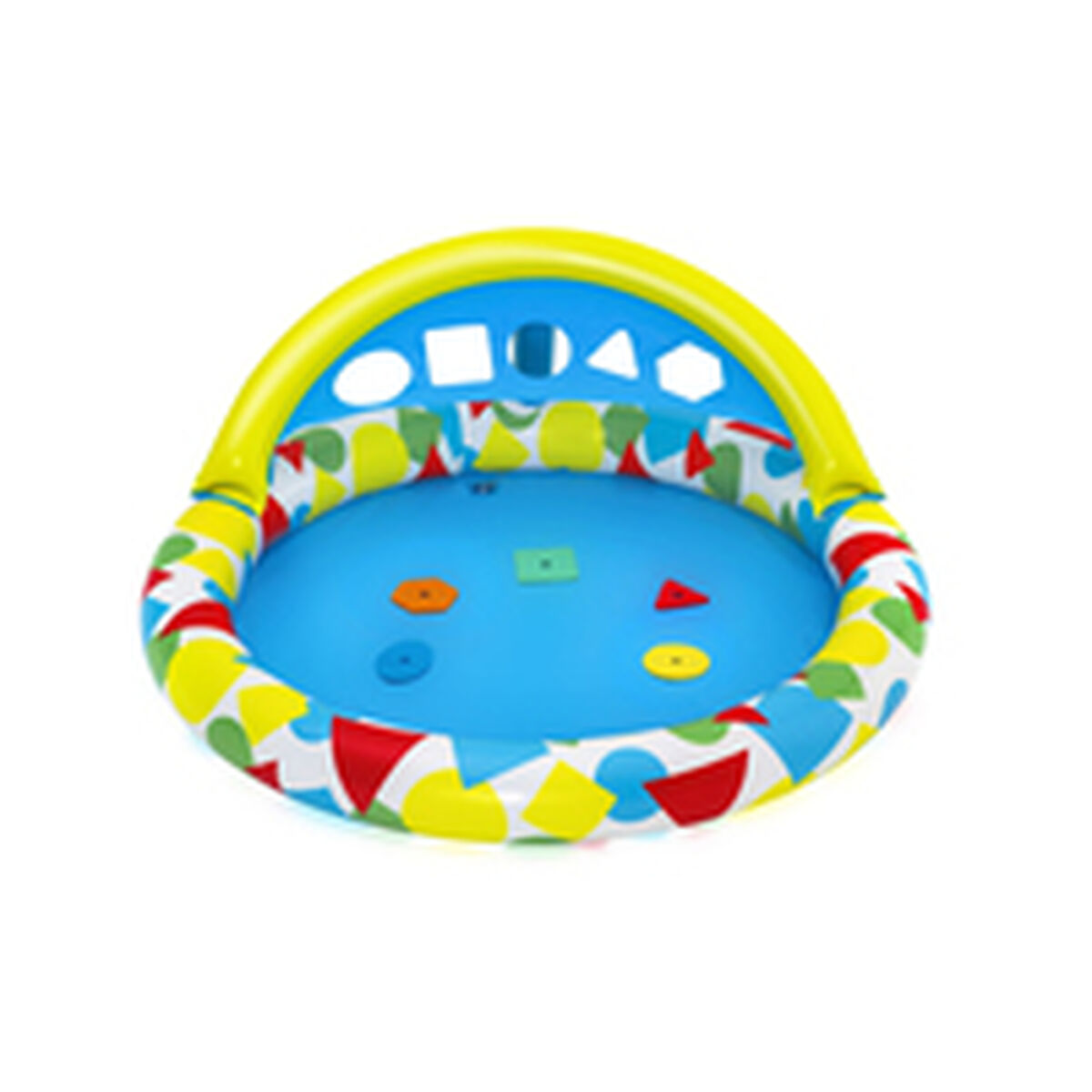 Bestway Uppblåsbar Barnpool Lärande 120x117x46 cm +4 månader Trädgård 52378 - 15