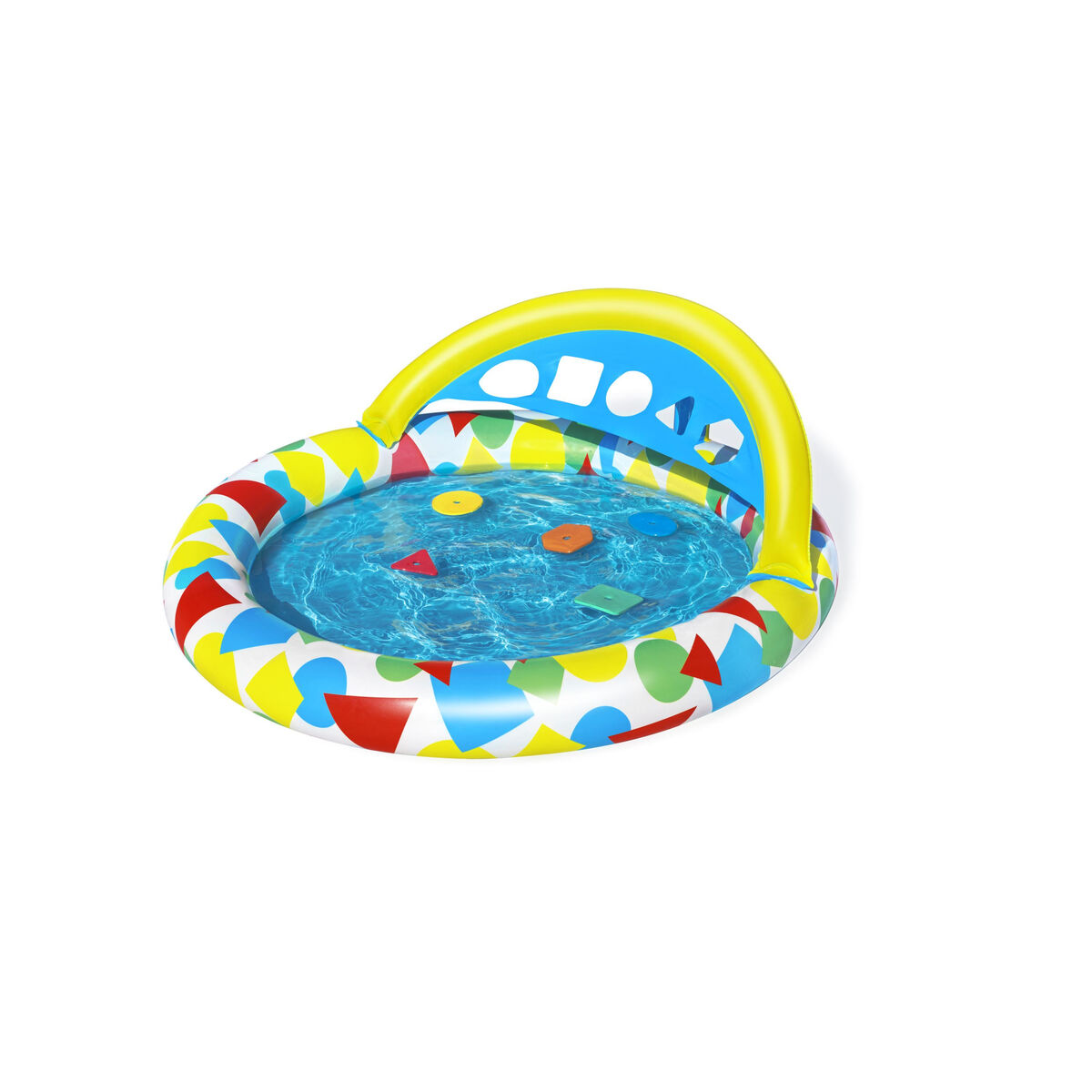Bestway Uppblåsbar Barnpool Lärande 120x117x46 cm +4 månader Trädgård 52378 - 13