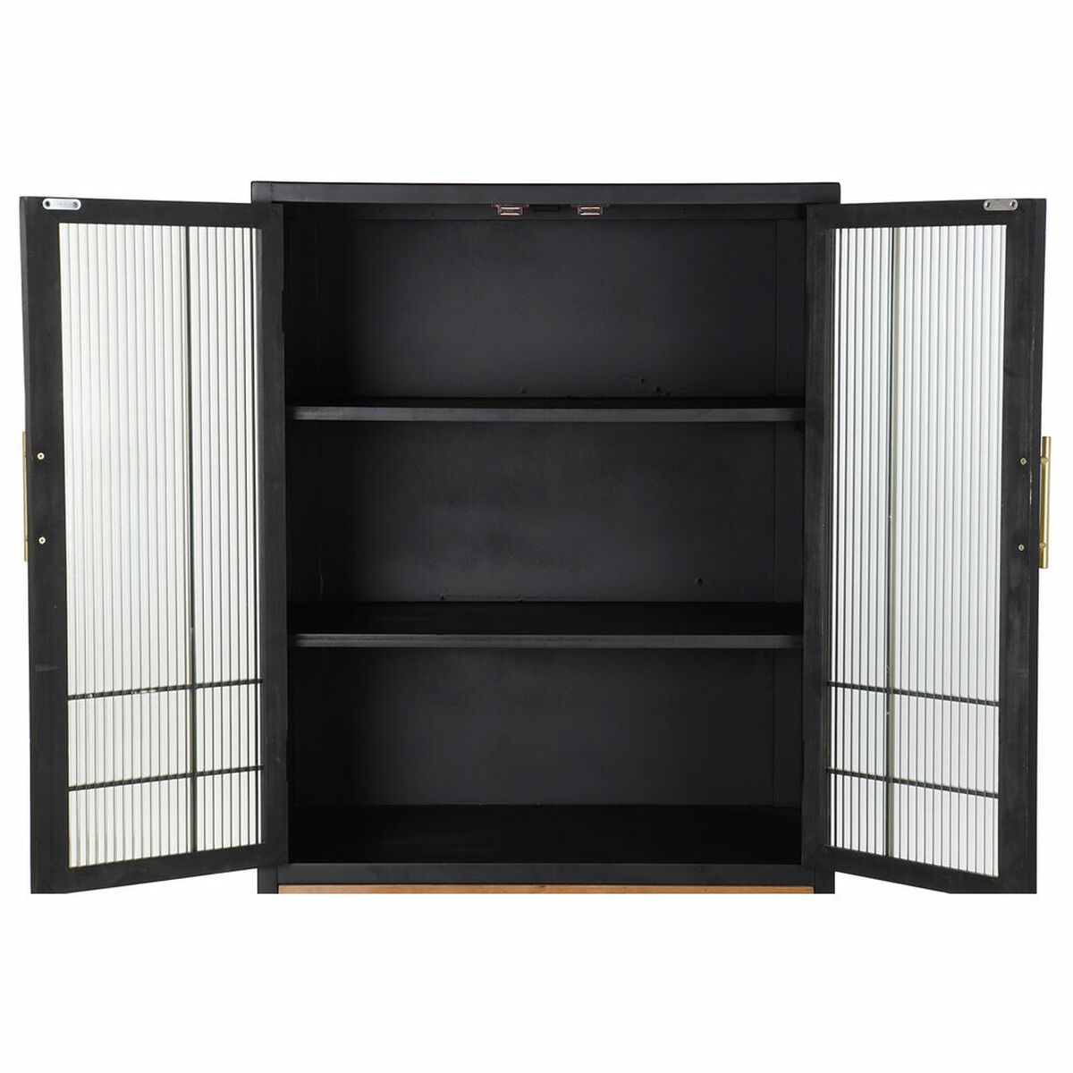 Skänk DKD Home Decor MDF Svart (Renoverade B) - 5