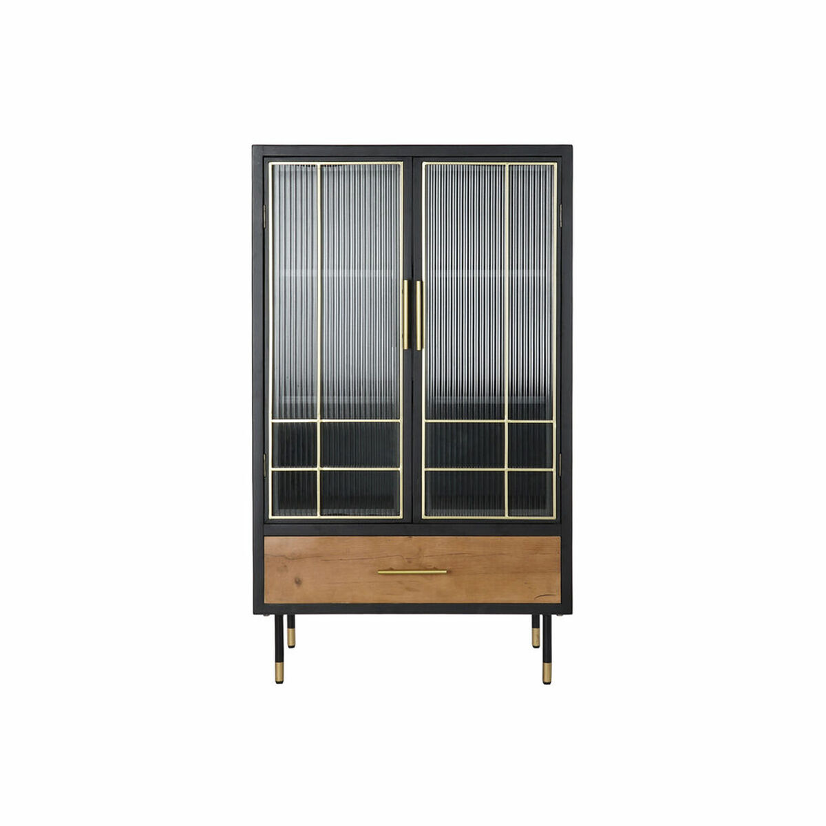 Skänk DKD Home Decor MDF Svart (Renoverade B)