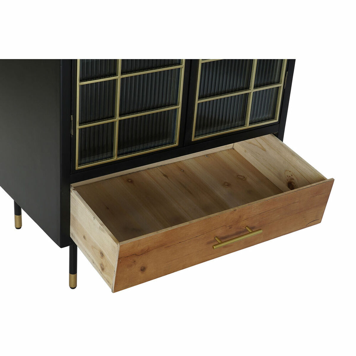 Skänk DKD Home Decor MDF Svart (Renoverade B) - 4