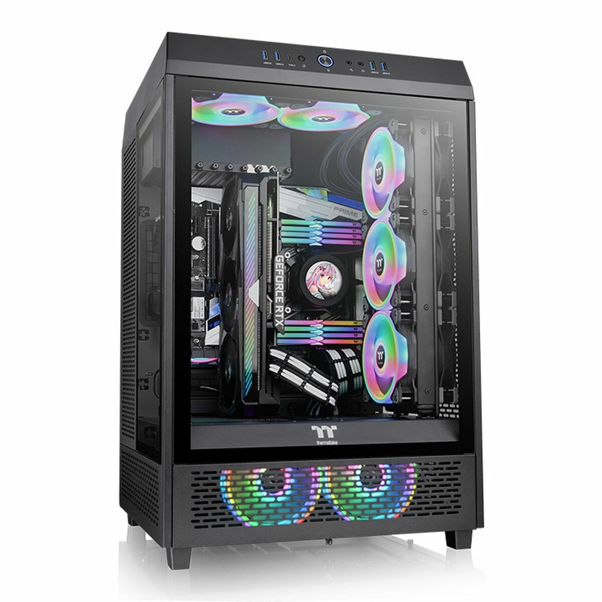 ATX Semitorn THERMALTAKE The Tower 500 Svart ATX - 2