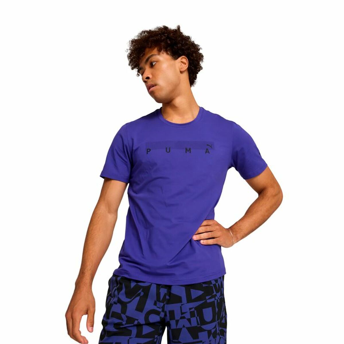 T-shirt med kortärm Herr Puma Energy Cloudspun Blå - 3