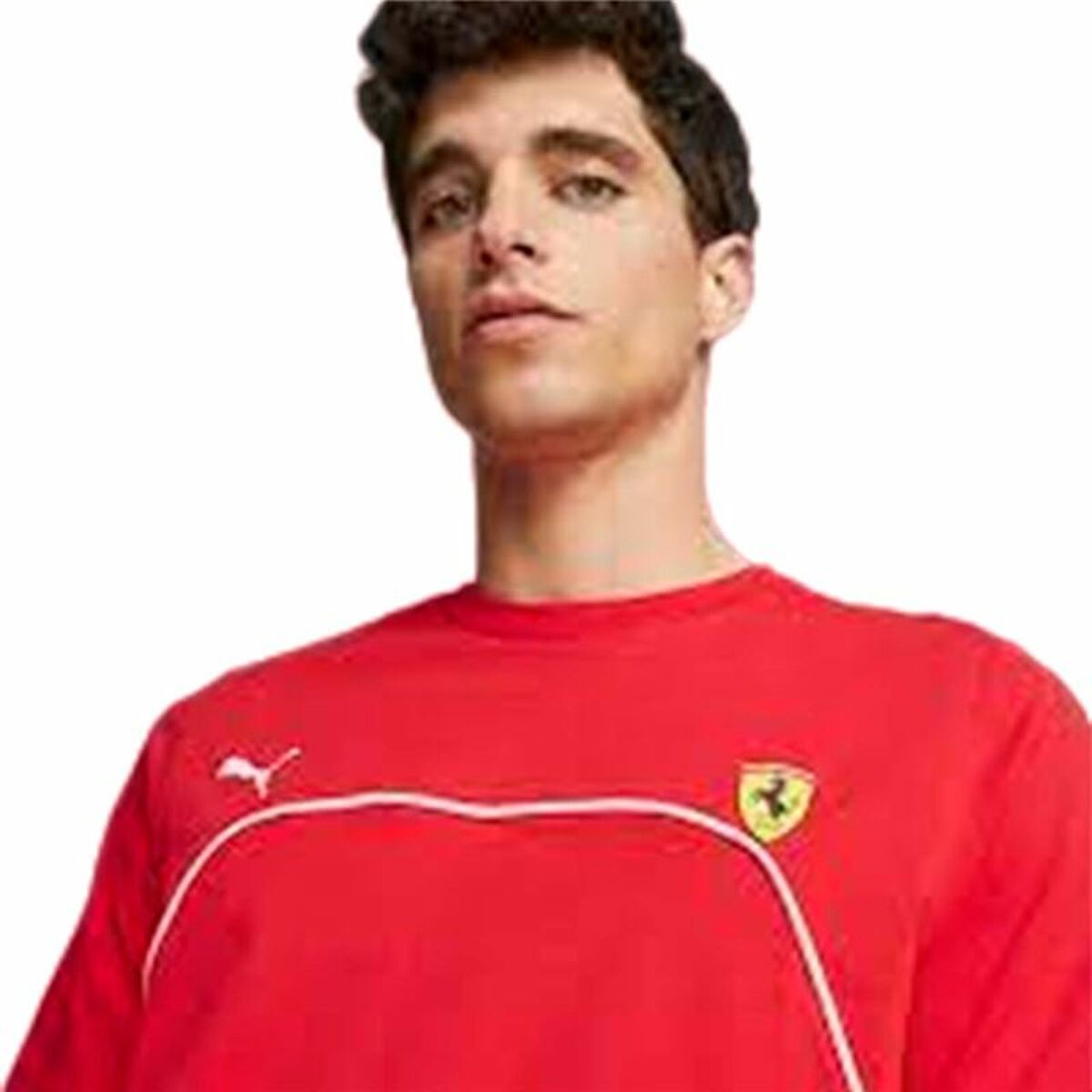 T-shirt med kortärm Herr Puma Ferrari Race Röd - 4