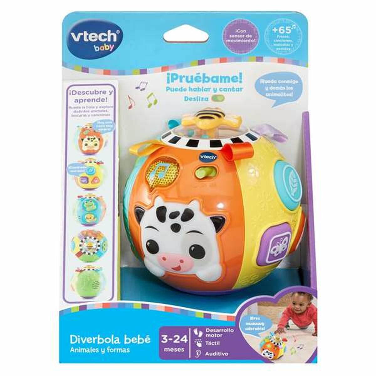 Musikalisk Leksak Vtech 12,6 x 12,6 x 12,6 cm