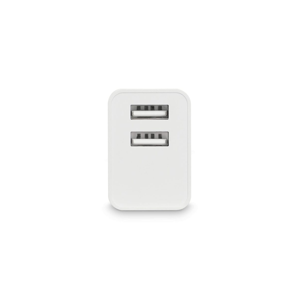 Väggladdare KSIX 2 USB 2.4A Vit - 9