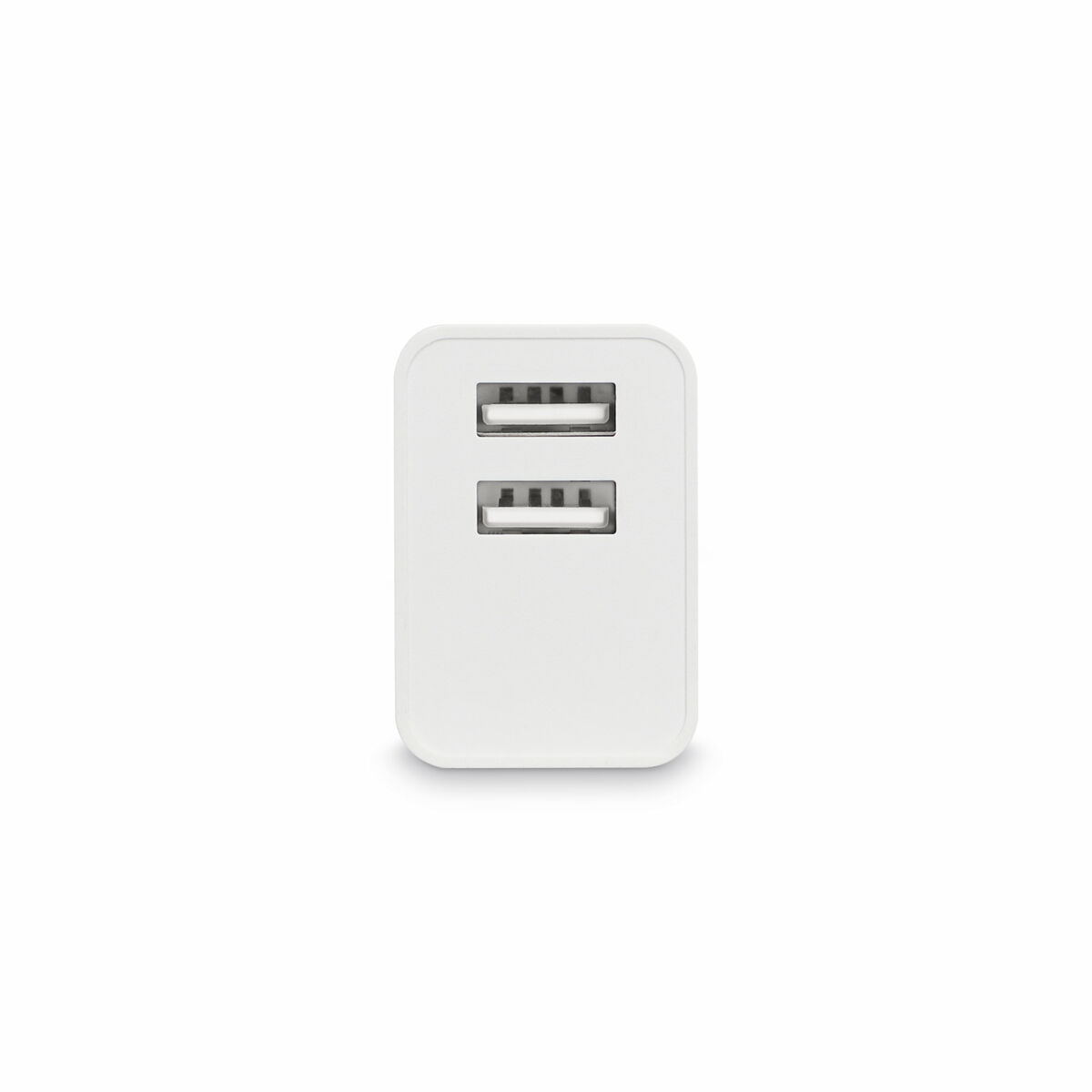 Väggladdare KSIX 2 USB 2.4A Vit - 18