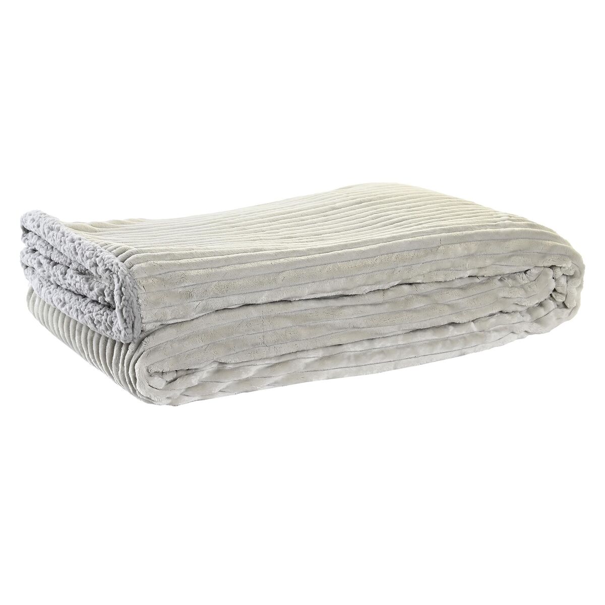 Filt DKD Home Decor Beige Mörkgrå Berg 150 x 200 x 2 cm - 3