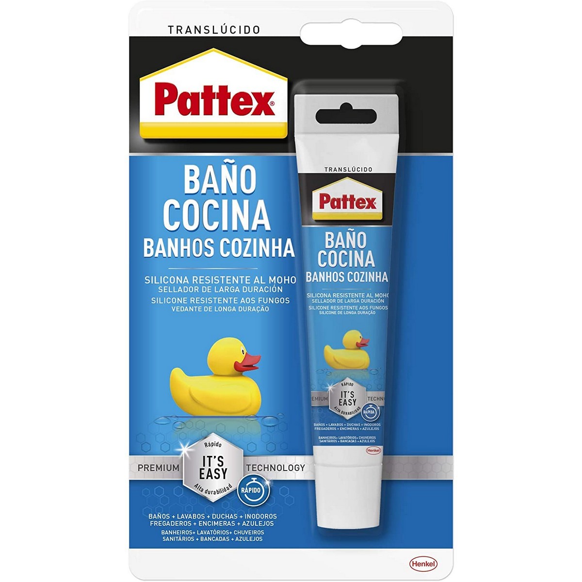 Silikon Pattex Vit Silikon 50 ml Bad Kök - 2