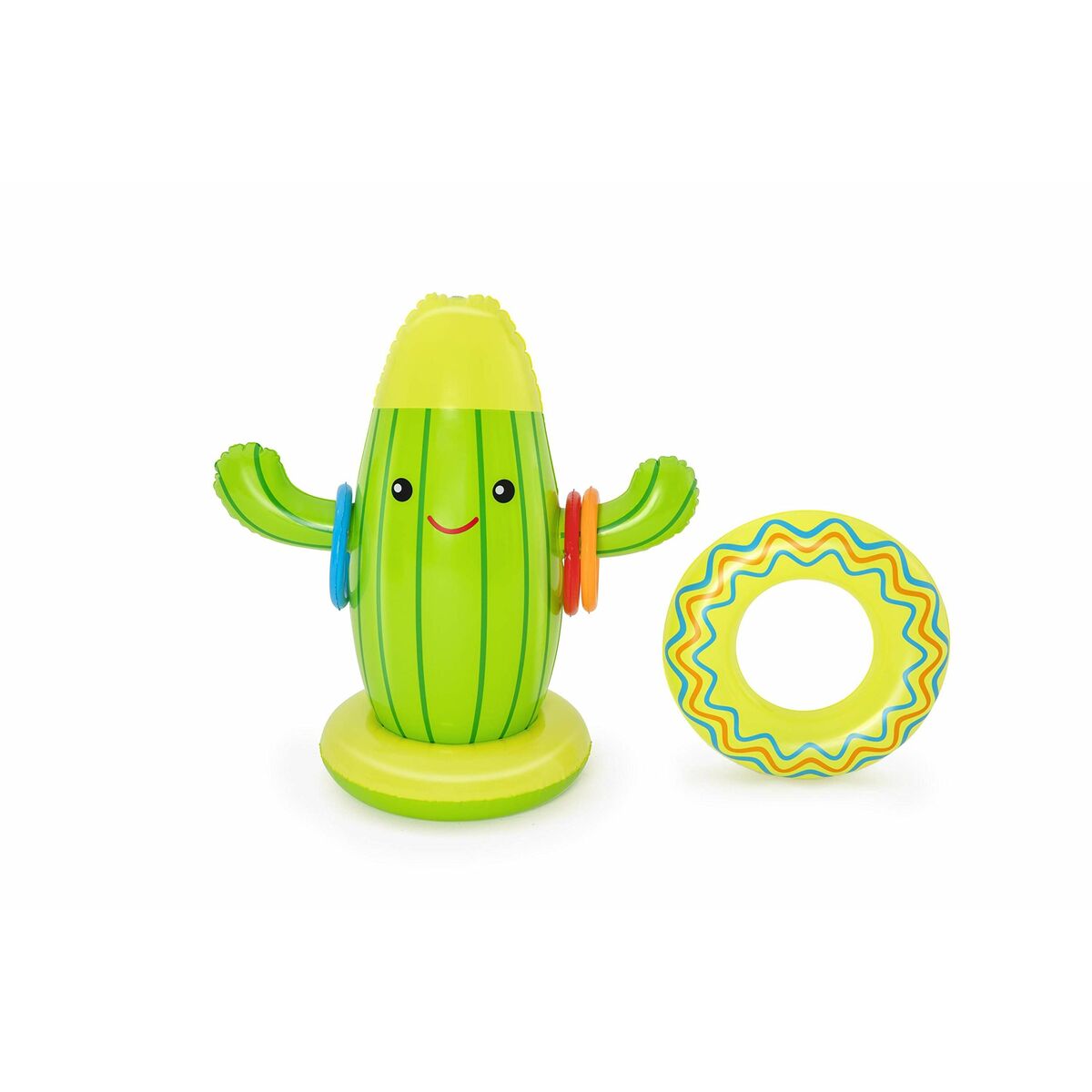 Bestway Uppblåsbar Sprinkler Kaktus 105x60x105 cm +2 År Trädgård 52281 - 6