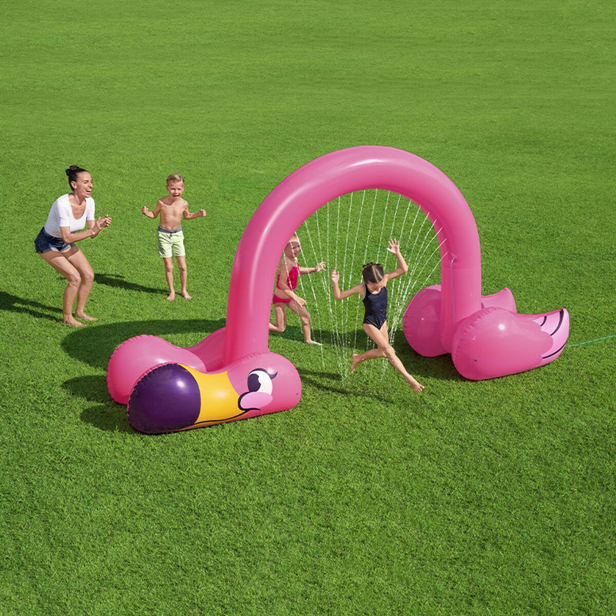 Bestway Jumbo Flamingo Sprinkler 340x110x193 cm +2 Years Garden 52382 - 10