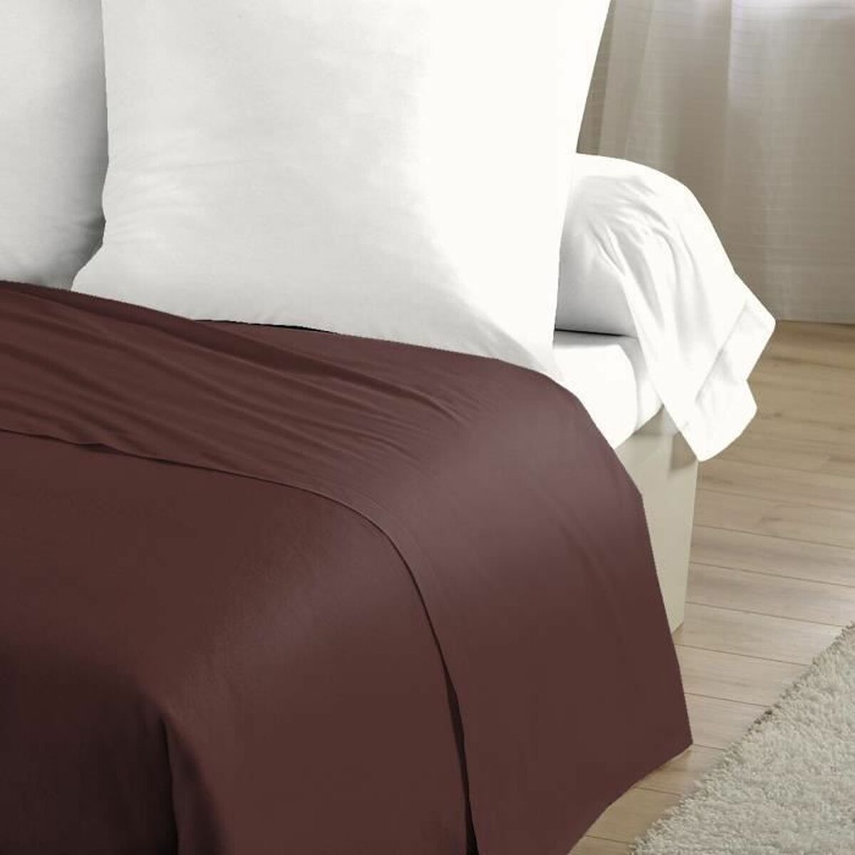 Överlakan Lovely Home Brun 180 x 290 cm - 2