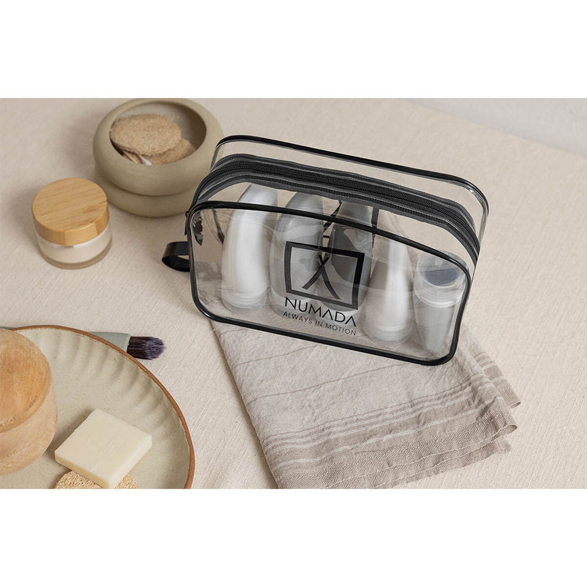 Resenecessär Numada Transparent PVC Silikon 20 x 6,5 x 13,5 cm - 4