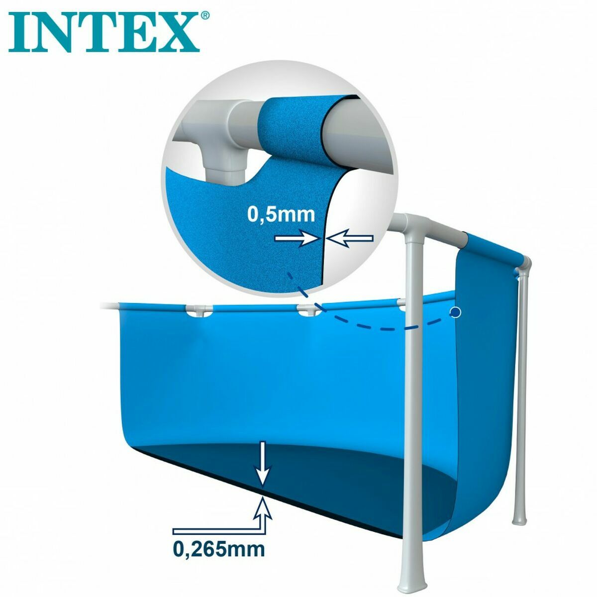 Bollhav Intex Frame 4485 L 305 x 76 cm - 4