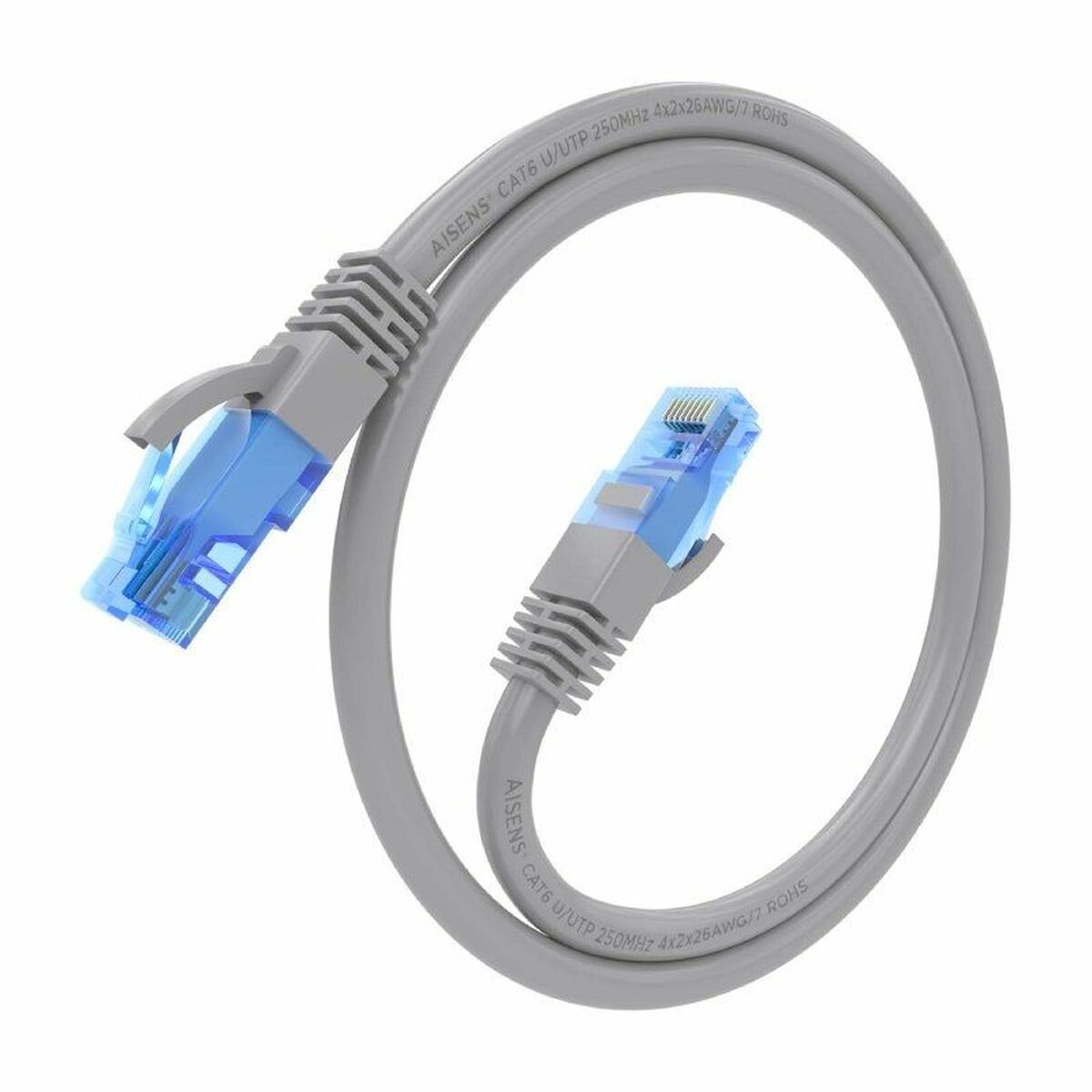 Nätkabel UTP Styv Kategori 6 Aisens A135-0783 Grå 15 m - 3