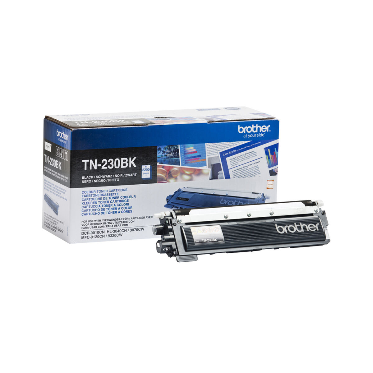 Original Toner Brother TN-230BK Svart
