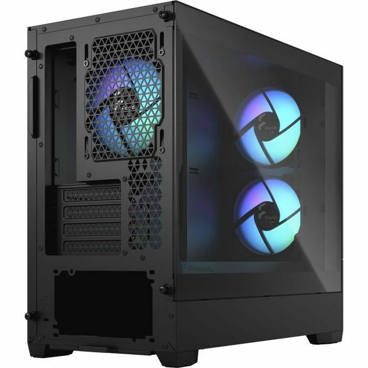 ATX Semitorn Fractal Pop Mini Air RGB Svart - 6