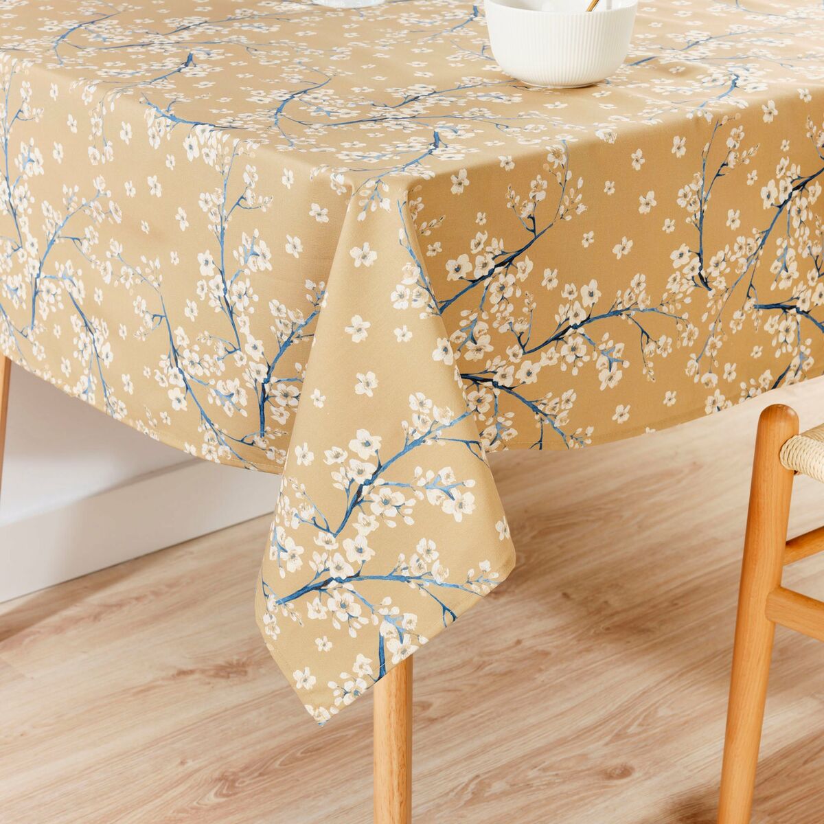 Bordsduk Belum 0120-330 Senap 250 x 155 cm Virágok - 2