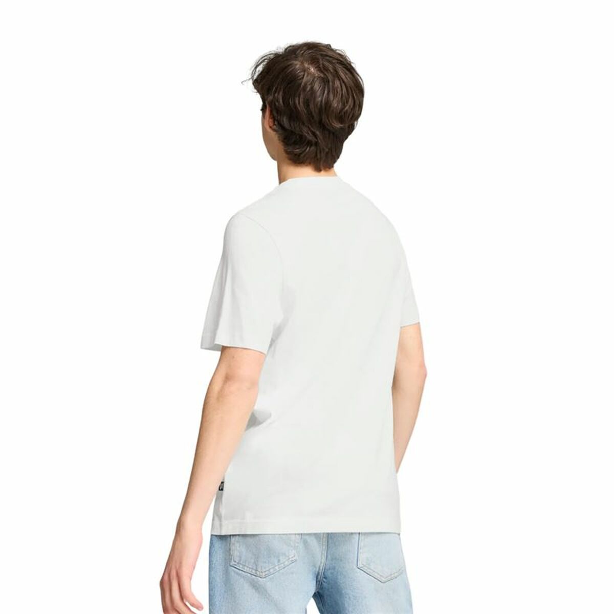 T-shirt med kortärm Herr Puma Vit - 4