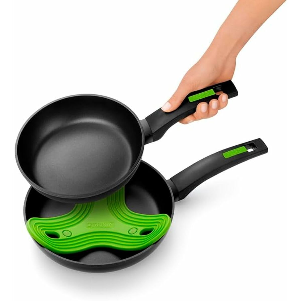 Stekpanna Monix GREEN      28CM Grön Bakelit - 3