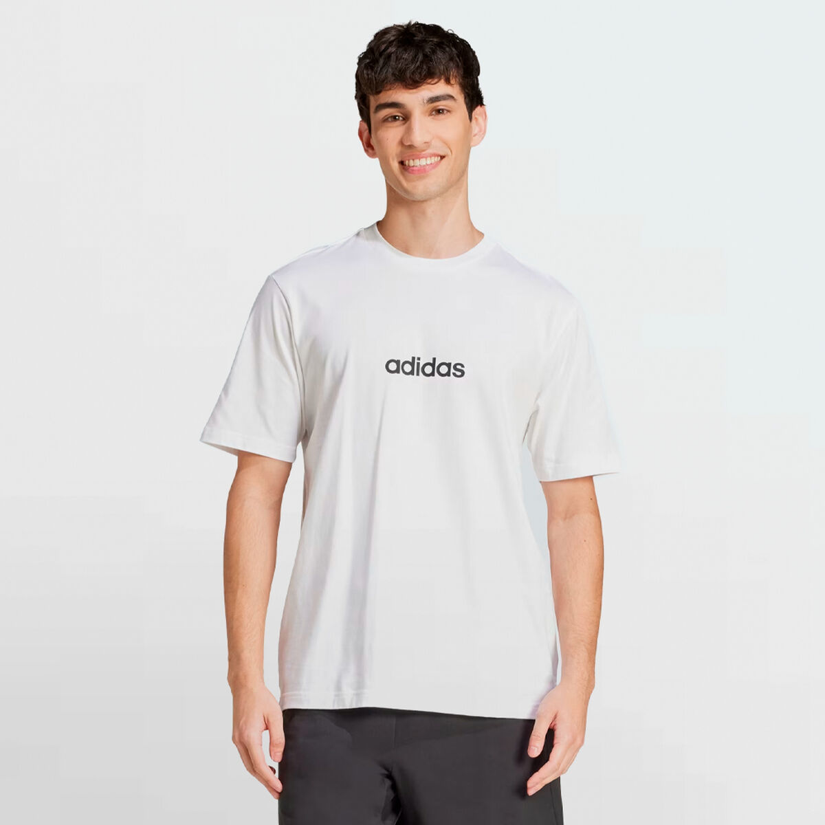 T-shirt med kortärm Herr Adidas M LIN SJ T JE9000 Vit - 2