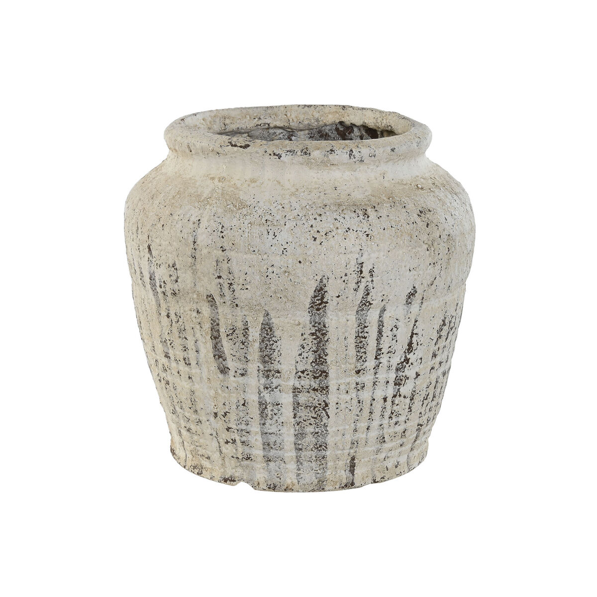Vas Home ESPRIT Vit Magnesium 28 x 28 x 27,5 cm