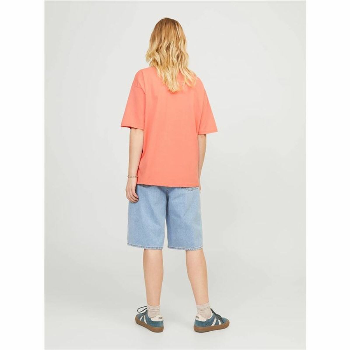 T-shirt med kortärm Dam Jack & Jones Jxpaige Orange - 2